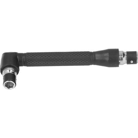 90-Grad-Doppelkopf-L-förmiger Sechskantschaft-Steckschlüssel, 1/4"-Winkelschraubendreheradapter (1/5)
