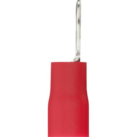 DEBFLEX - COSSE A OEILLET PRE-ISOLE Ø 4 MM ROUGE SACHET DE 10 - 711012 (1/4)