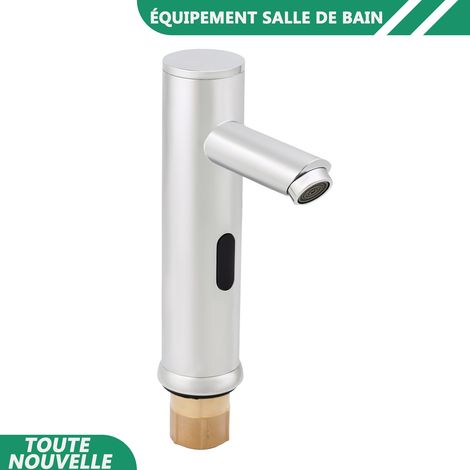 WAOBDLA G1/2'' capteur de robinet automatique robinet de bassin sans contact avec boîte de commande (1/5)