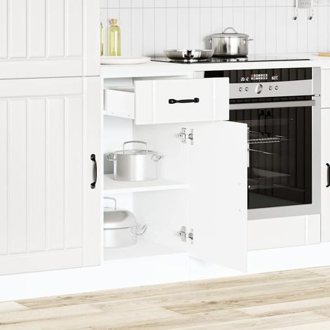 Maison Exclusive - Base da Cucina Lucca Bianco in Legno Multistrato