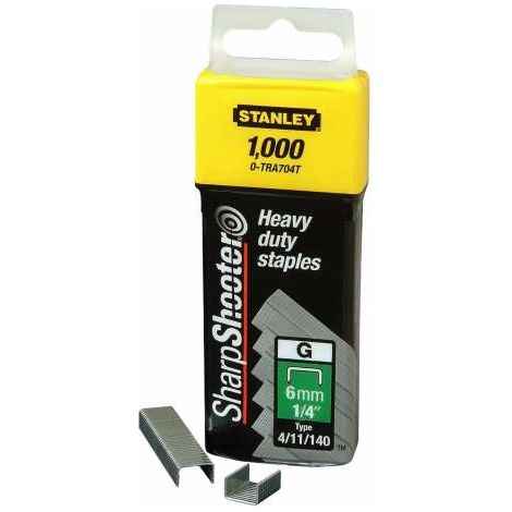 PUNTI TIPO G PER GRAFFATRICE 10 MM STANLEY