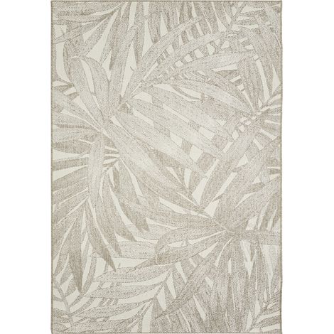 Teppich Oakland 133x190 cm Creme-Taupe Teppich (1/3)