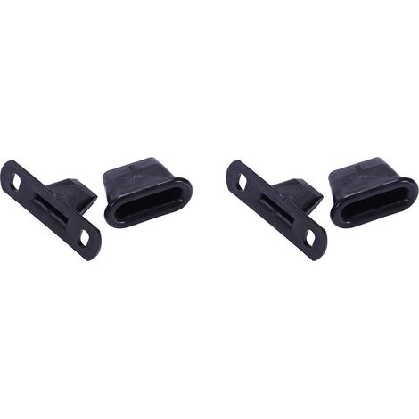 4x pour Scudo 1995-2006 Kit de positionnement de porte coulissante latérale / guide et goupille (1/5)