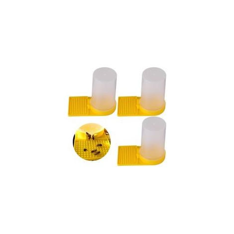 3 Pièces Distributeur D'eau pour Abeilles, Abeilles D'entrée Alimentation Plastique Entrée Nid Abeille Abeille Ruche Entrée Nourrisseur pour Abeilles Accessoire Outil Équipement d'Apiculture (1/5)