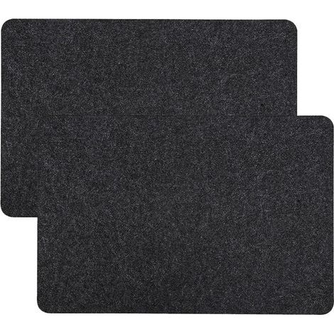 Tapis résistant à la chaleur pour Heißluftfritteuse, 2 Pièces Surface résistante à la chaleur Comptoirs tapis de Protection Kaffeemaschinenmatte (1/5)