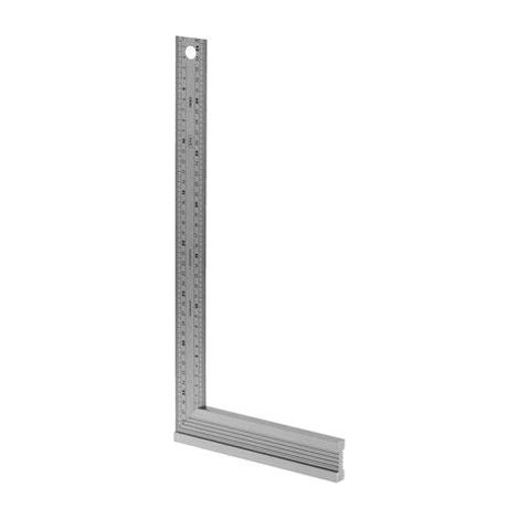 Facom – Équerre de menuisier inox 250mm – Lame en acier inoxydable graduée – Talon en aluminium anodisé – Précision optimale pour plomberie (1/2)