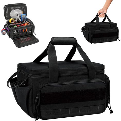CCYKXA Kleine Werkzeugtasche für Herren, Werkzeugaufbewahrungsorganizer, Werkzeugtragetasche, multifunktionale taktische Tasche, Werkzeugbeutel, Arbeitstasche für Handwerker, Elektriker, Schreiner