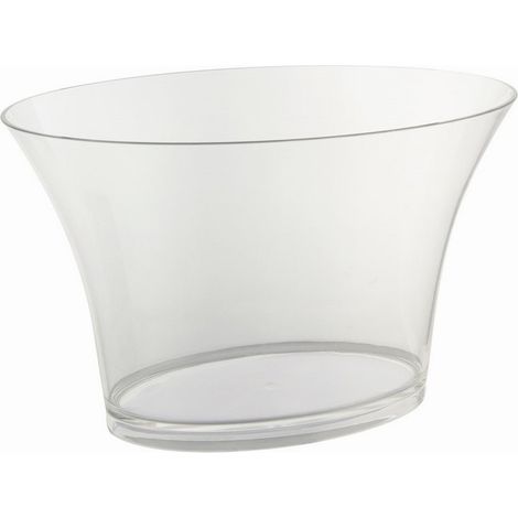 Secchiello champagne in acrilico trasparente 33 cm