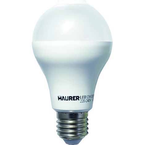 LAMPADA LED MAURER SENSORE MOVIMENTO E27 10W 1055L 3000K L.CALDA (1/2)
