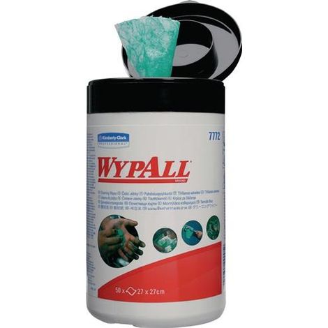 Essuyeur Kimberly Clark WypAll pour Nettoyage général, 50 par Boîte distributrice ( Prix pour 1 )
