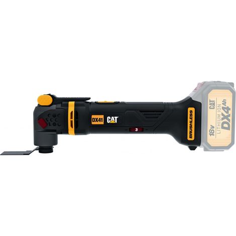 MULTIFUNCTION TOOL BRUSHLESS BATTERY 18V CATERPILLAR DX41B MACHINE ONLY (1/5)
