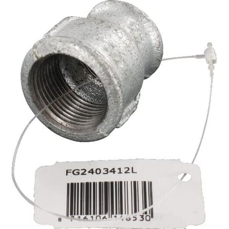 Empalme galv. hembra 3/4"x1/2" UNIVERSAL FG2403412L