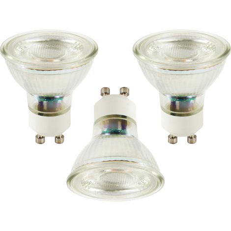 Litecraft Light Bulb GU10 5 Watt 3000K Warm White LED - 3 Pack (1/2)