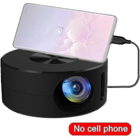 Mini projecteur LED 1080p HD pour home cinéma portable (1/4)