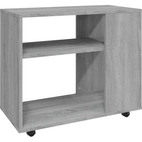 Maison Exclusive - Beistelltisch Grau Sonoma 70x35x55 cm Holzwerk