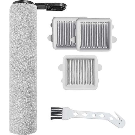 Filtre pour aspirateur brosse pour aspirateur Filtre de brosse pour aspirateur filtre de Main Roller Brosse Filtres de remplacement Kit Accessoires pour Roborock F25 / ALT Handheld Cordless Aspirateur (1/5)