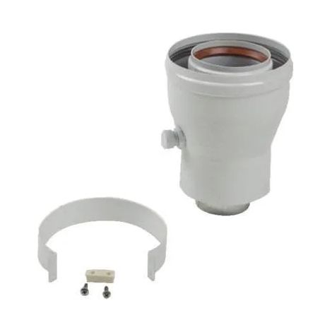 Adaptador vertical para HOTELES (60/100 - 80/125)