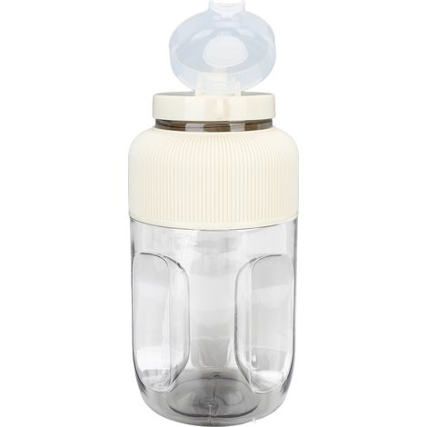Mini extracteur de jus 1,2 L, portable, rechargeable et sans fil, avec bol mélangeur multifonction idéal pour les voyages, le camping, la salle de sport et le bureau. (1/5)