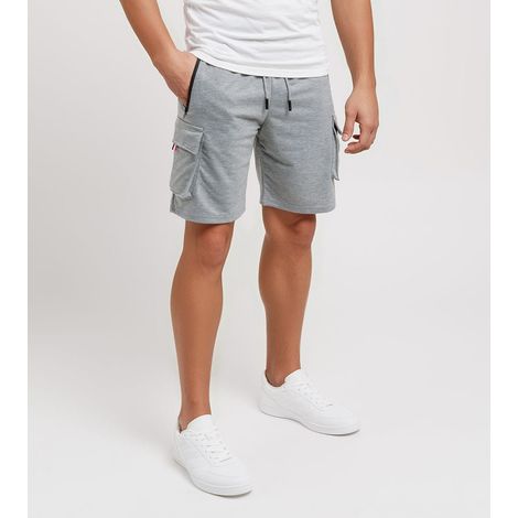 Graue Herren-Jogginghose mit großen Taschen, Recea XXL