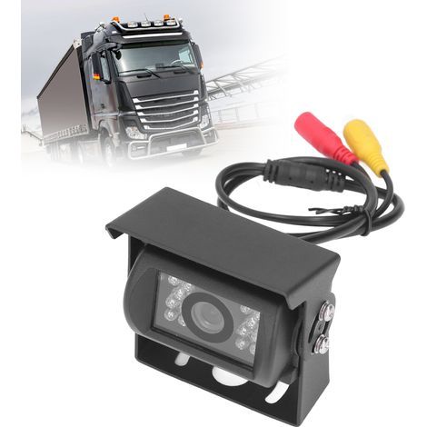 Caméra de recul pour fourgon avec vision nocturne IR 18 LED et étanchéité - Aide au stationnement (1/5)