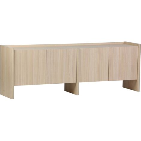 Mobile tv john rettangolare 39,5x171 cm, 4 ante, beige - Atmosphera créateur d'intérieur (1/5)