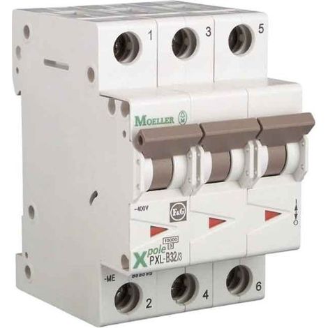 Eaton Leitungsschutzschalter, 25 A, 3p, Charakteristik: B 236398 (1/3)