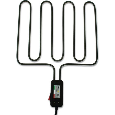 Resistenza di Ricambio per Bistecchiera 2200 Watt Made in Italy La Stella - ST2200 RE10