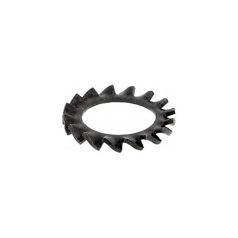 Rondelle "AZ" Ø 10 Acier Noir DIN 6798A (1/2)