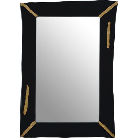 Premier Housewares Asamra Black Wall Mirror (1/5)