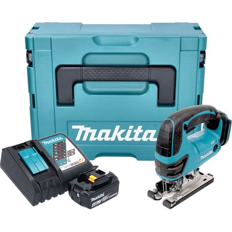 Makita DJV 180 RM1XJ Akku Stichsäge 18 V 135 mm + 1x Akku 4,0 Ah + Ladegerät + Makpac (1/5)