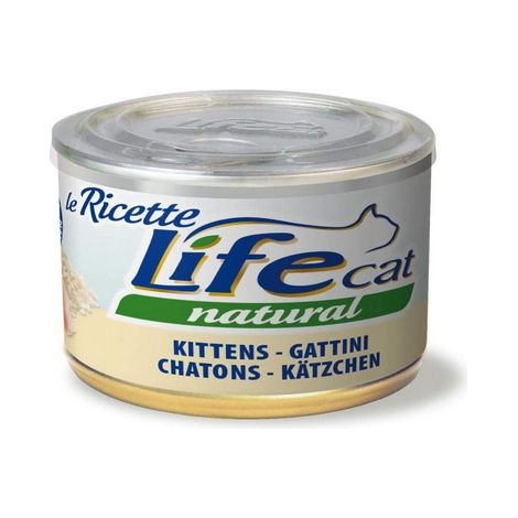 Life Cat Natural "Le Ricette" Kitten Pollo - Life Cat Natural "Le Ricette" Kitten Pollo - Lattina Da 150 Gr (1/3)