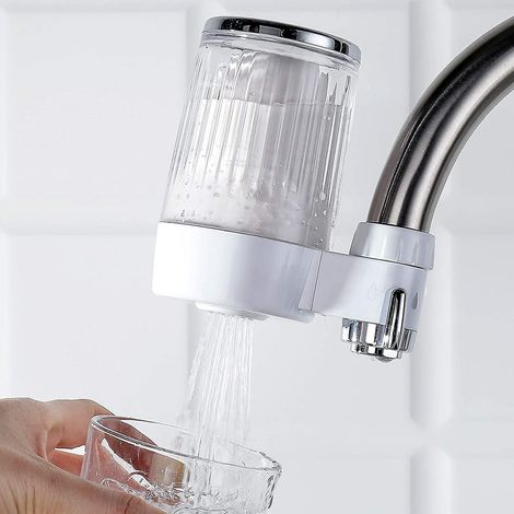 faucet Water Purifier, Kitchen Tap, Abs, Water Purifier, Double Output, For 13-24mm Taps (1/5)