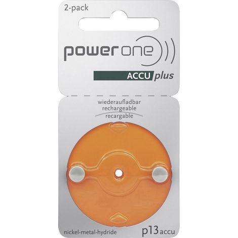 Powerone P13 Hörgeräteakku ZA 13 NiMH 28 mAh 1.2 V 2 St.
