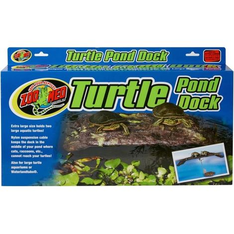Île Turtle Dock pour les réservoirs de tortues Zoo Med