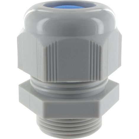 presse étoupe - en polyamide - iso25 - gris - blm distribution 108252