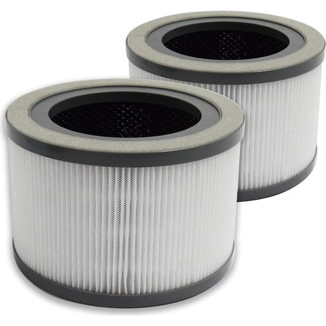 Kompatibel mit Vista 200, 2er-Pack Ersatz-HEPA-Filter für den Levoit Luftreiniger, Teilenummer Vista 200-RF, H13 3-stufiger 2-in-1 Aktivkohlefilter, Luftreinigung