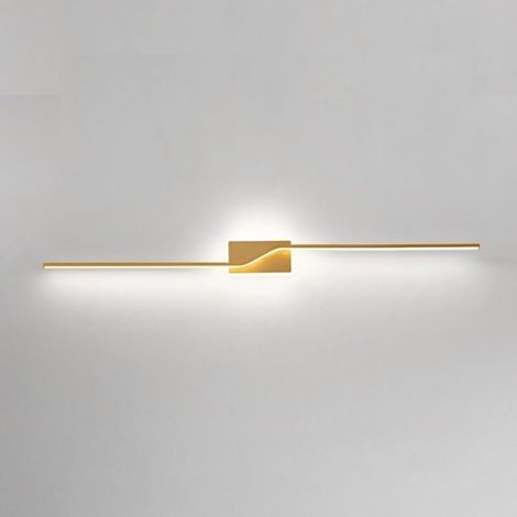 Lampe Murale LED 60 cm, Réglette Design Minimaliste, Éclairage Décoratif pour Salle de Bain, Chambre, Salon, Couloir et Escalier (1/5)