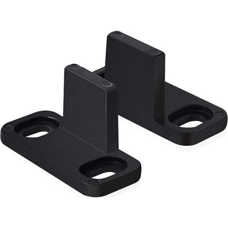 Sliding Door Trim, Barn Door Floor Guide, Non-Slotted Adjustable Bottom Guide Hardware Parts (1/5)