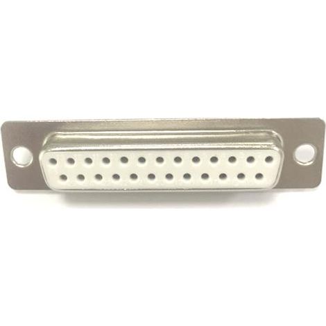 Connecteur Sub-D RS PRO 25 voies Femelle Montage panneau Droit ( Prix pour Paquet de 5 )