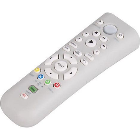 TrAdE Shop Traesio - Telecomando Compatibile Per Xbox 360 Pc Console Microsoft Dvd Media Universale - (1/2)