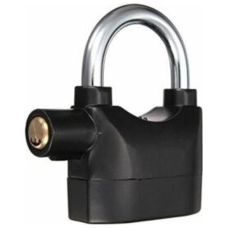 Cadenas alarme avec sirène sécurité vélo moto cadenas noir