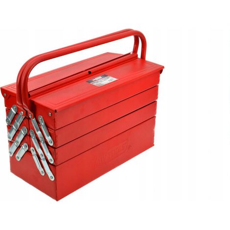 Cassetta attrezzi Awtools 7cz metallo multi-livello 53x20x25 cm