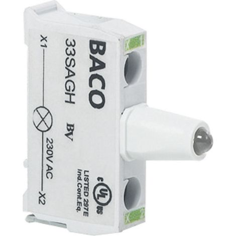 BACO BA33SAYL LED-Element Gelb 12 V/DC, 24 V/DC 1 St. (1/2)