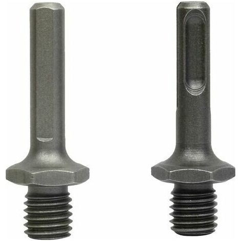 Adaptateur De Perceuse - M14 Vers SDS Plus 10 mm Et M14 Vers Tige Triangulaire 10 mm - Pour Perceuse À Percussion Ou Électrique - 2 Pièces (1/5)