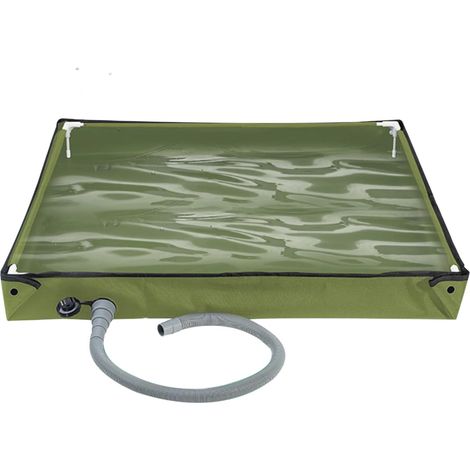 Tapis de douche de camping Plateau de bain pour tente et (1/5)