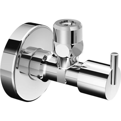 Schell Design-Eckventil Pint 1/2'' x 3/8'' - mit Quetschverschraubung - chrom (1/3)