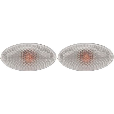 2 pieces LED light of position side bright 12V 632574 replacement of lamp of turn signal side for Peugeot 206 407 607 (1/5)