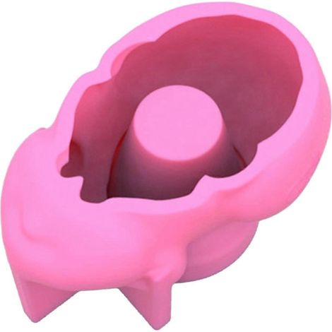 Silikonform in Mausform für Blumentöpfe, Epoxidharzform für Blumen und Sukkulenten.