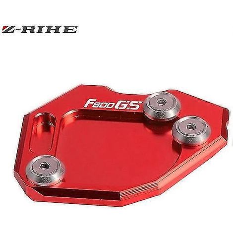 CNC-Seitenständerverlängerung für BMW F800GS (2008–2012) – Rot (1/5)