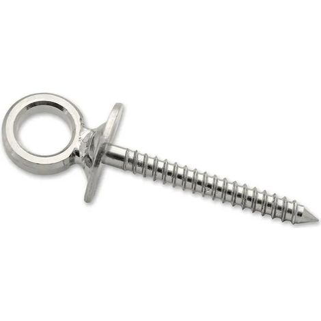 Bullone ad occhio Chapuis eye bolt con vite per legno 65 mm acciaio inox